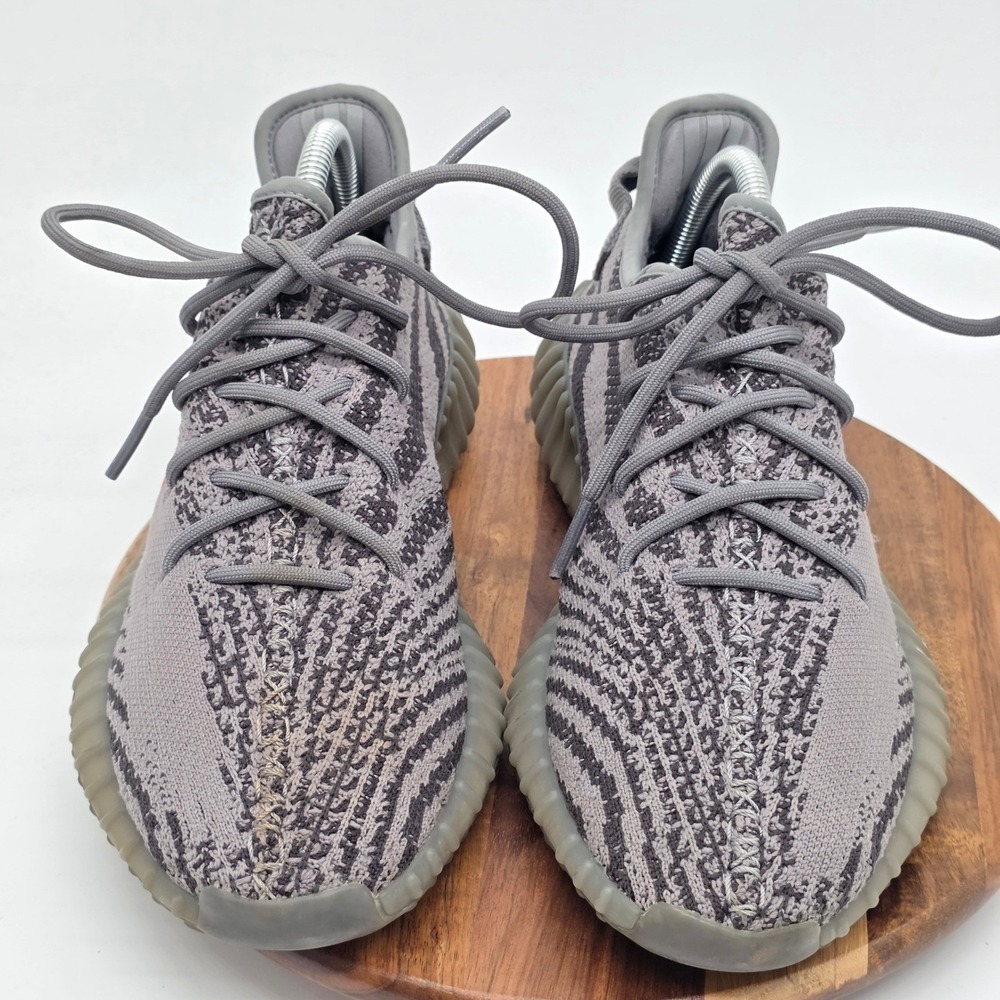 Adidas Yeezy Boost 350 V2 Beluga 2.0 Grey Orange AH2203 Men's Size 8.5 OGs - Picture 4 of 11